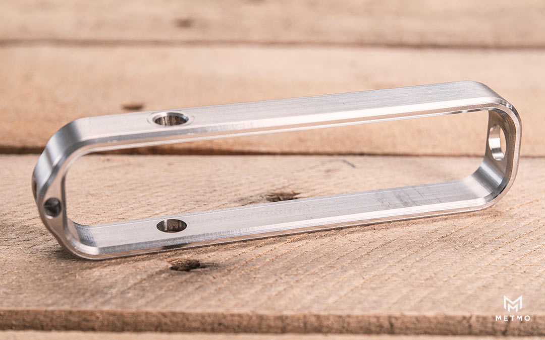 The Stainless steel MetMo Pocket driver handle.