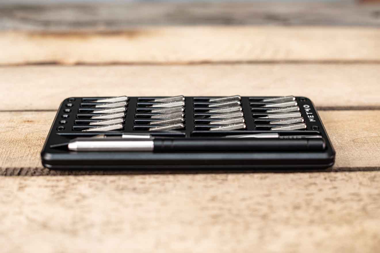 MetMo Multidrive Case on a workbench