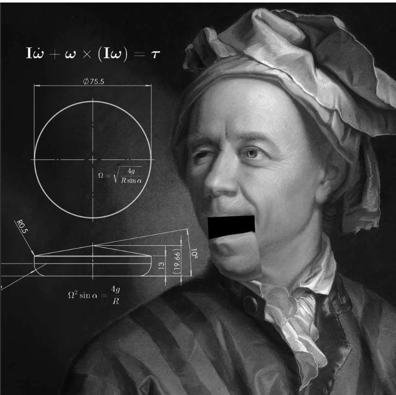 Portrait of Herr Leonhard Euler