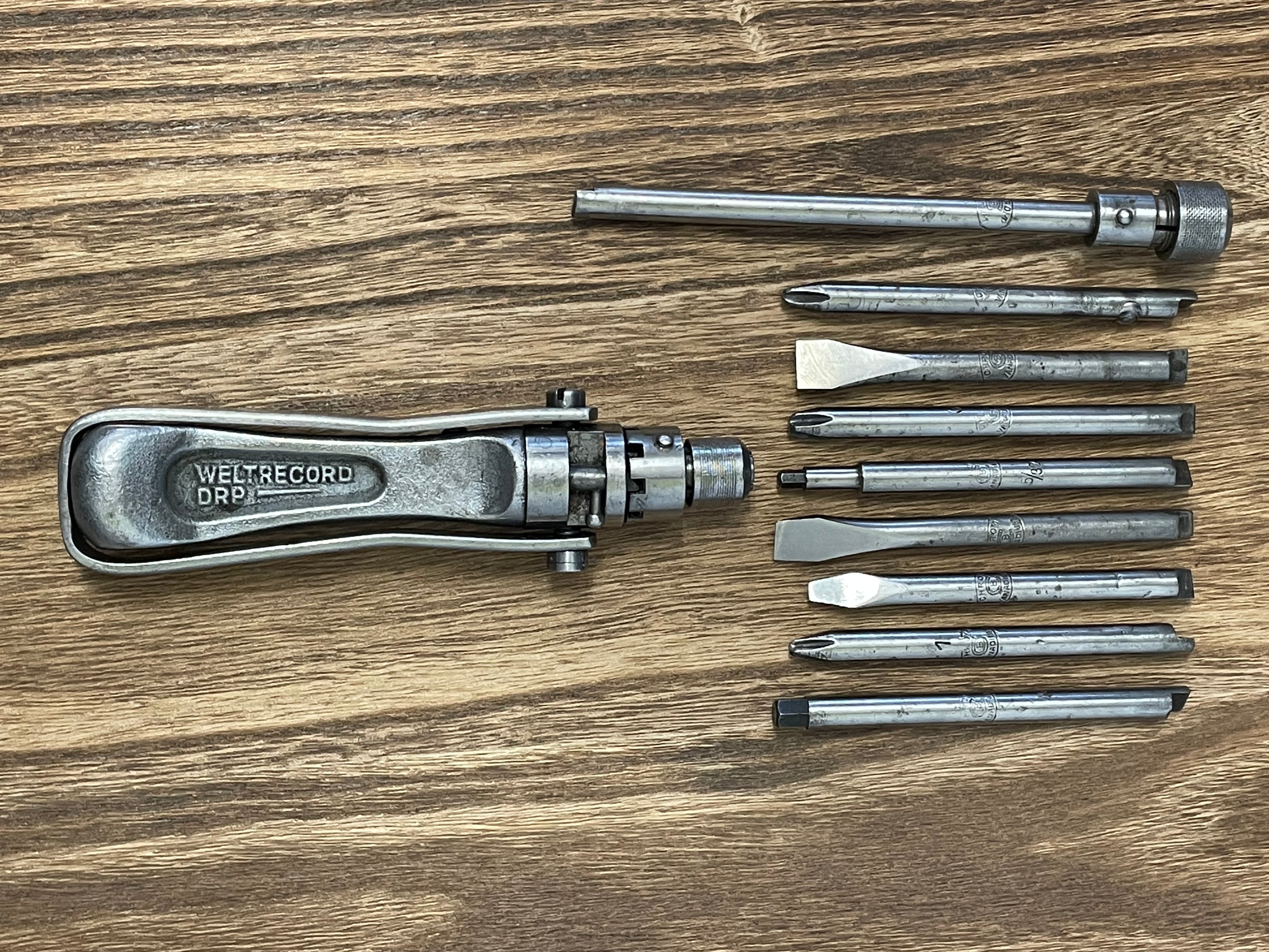 1891 German ''Weltrekord'' Ratchet Screwdriver