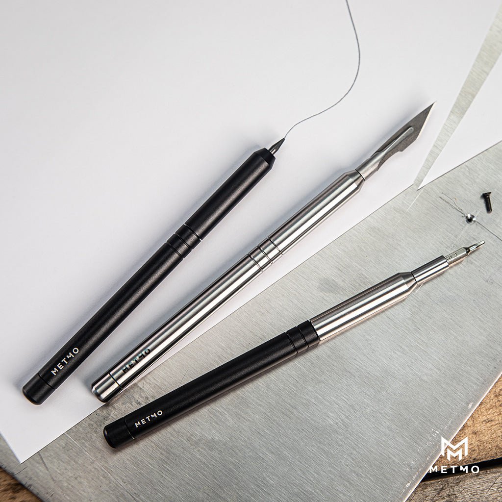 MetMo Multi Drive set as a Pencil, Knife and Micro Driver