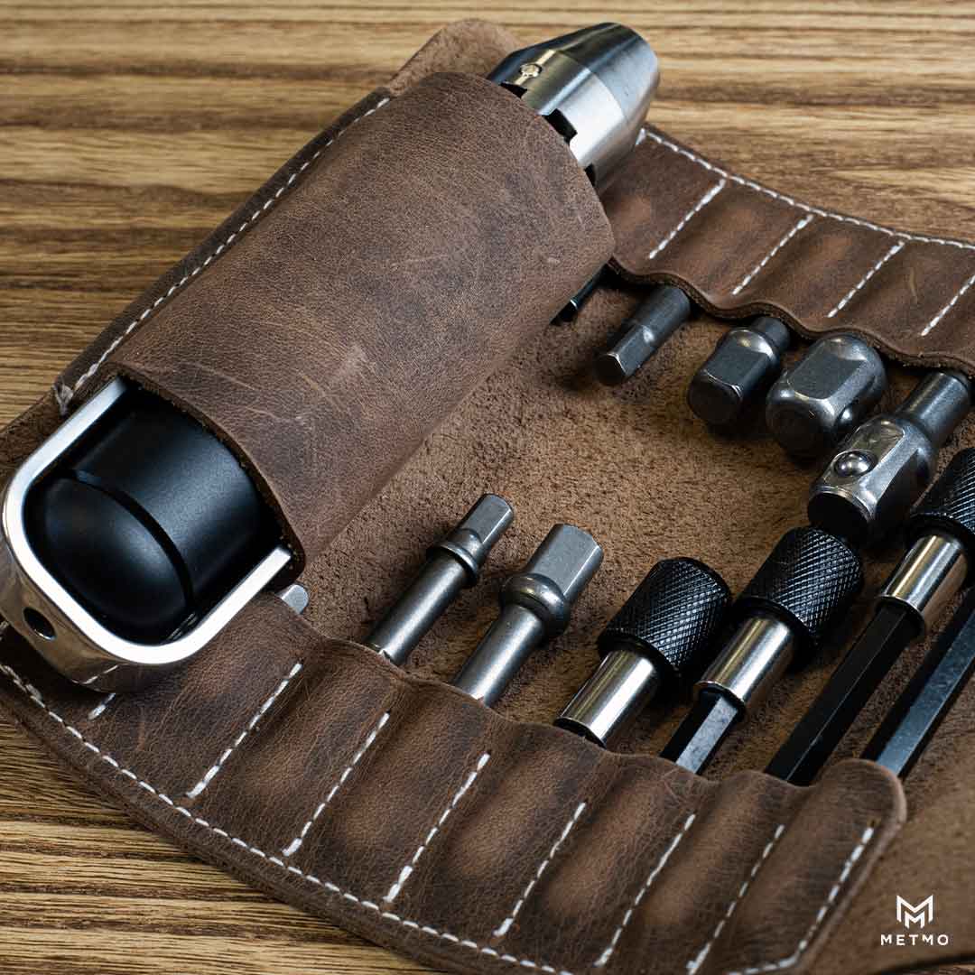 MetMo driver 13 piece extension kit filled with driver in holster