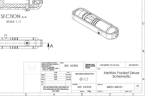 MetMo Pocket Driver Schematic.