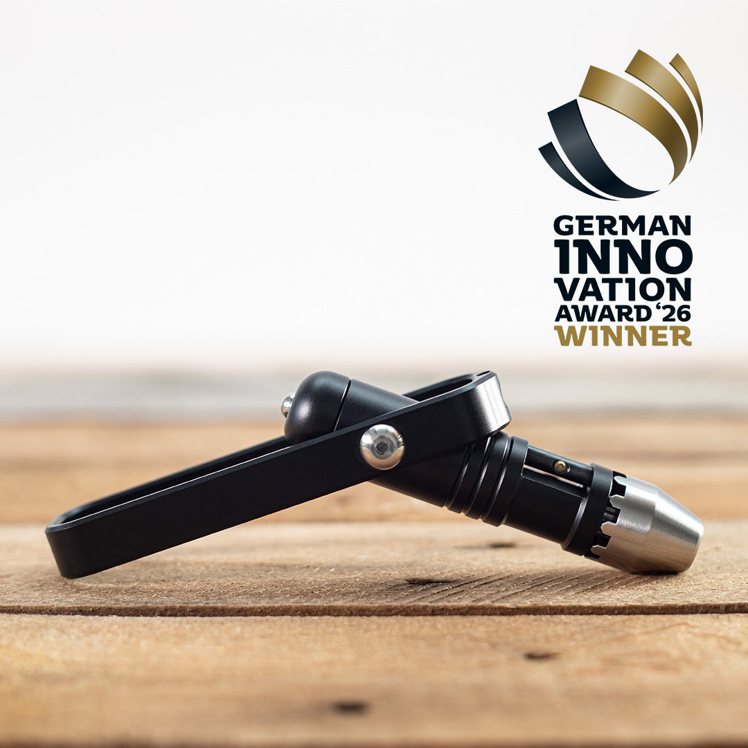 Pocket Driver with German Innovation Award 2026 winner badge