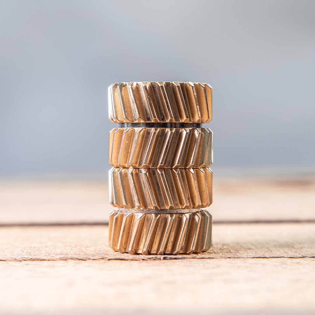 Helico MK3 Brass Fidget Spinner