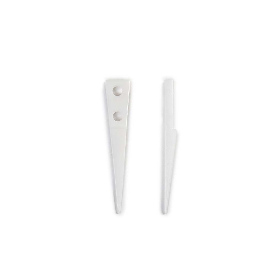 Ceramic Micro Tips, on white Background