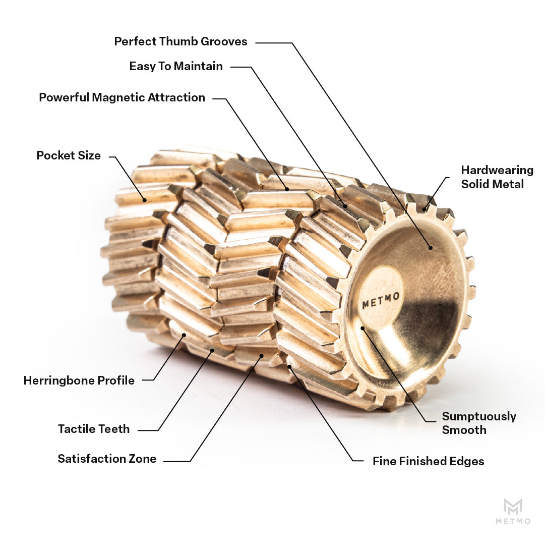 Helico MK3 Brass Fidget Spinner