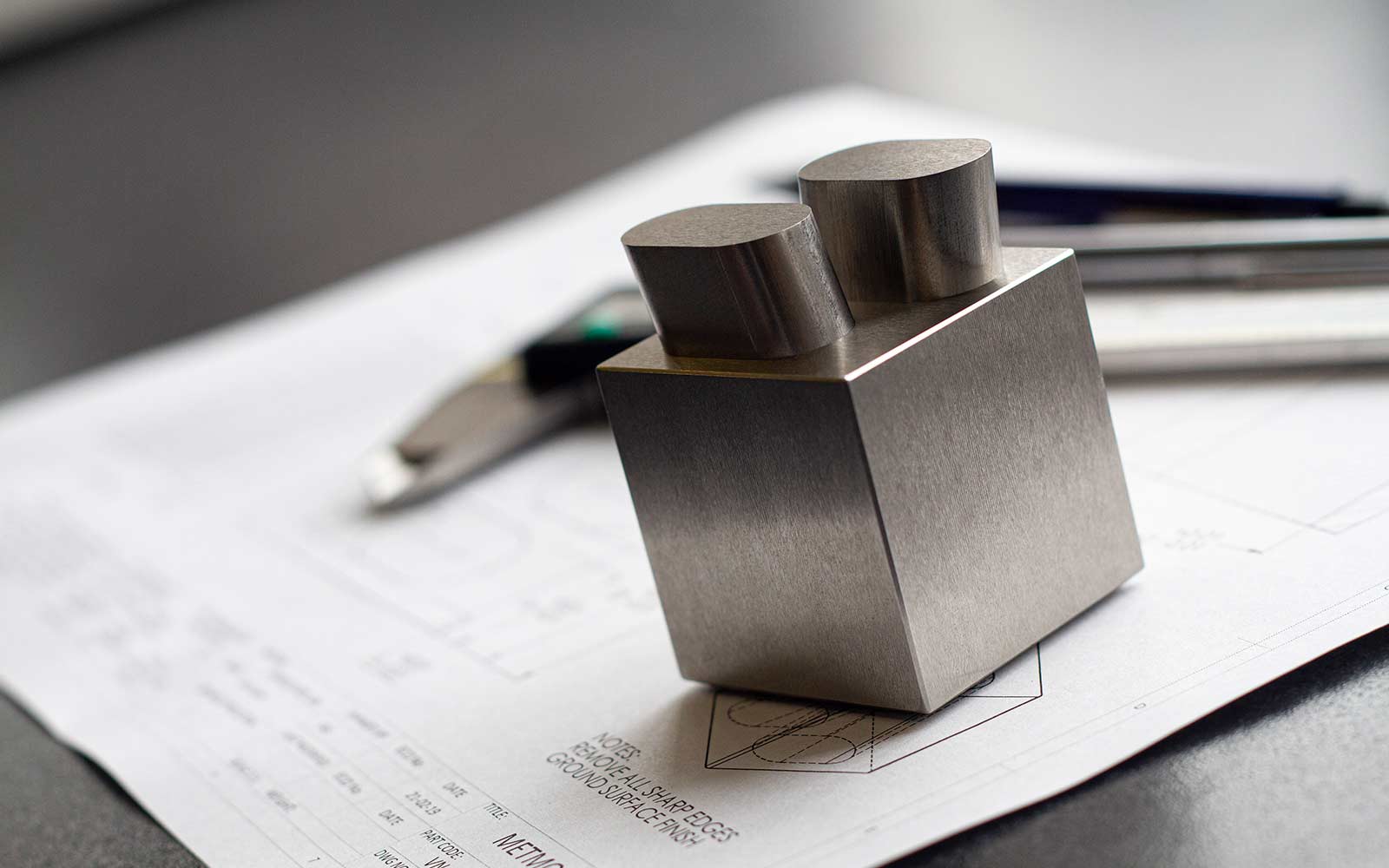 Load video: MetMo Cube on manufacturing drawings