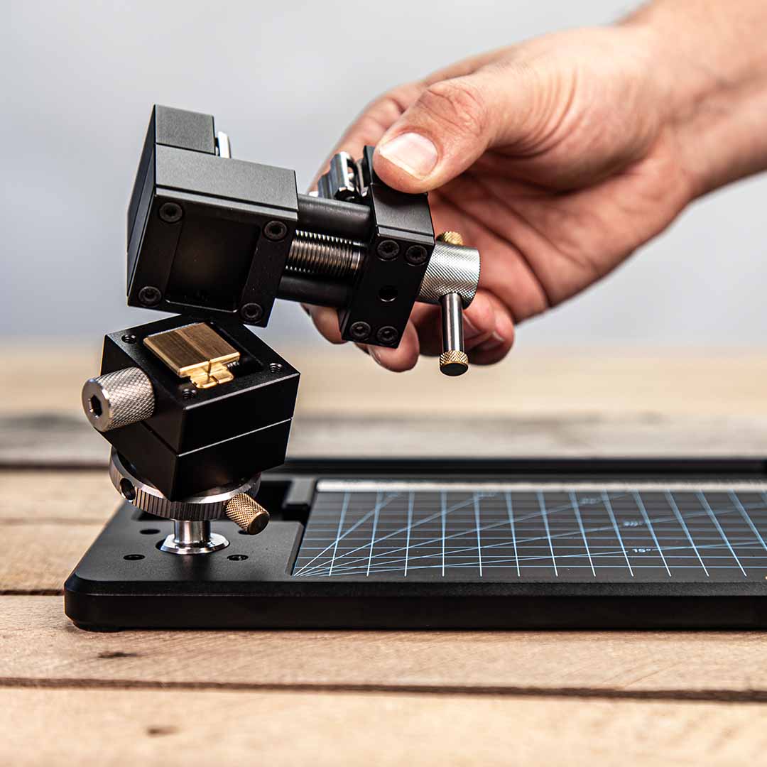 Quick Release Clamp in use