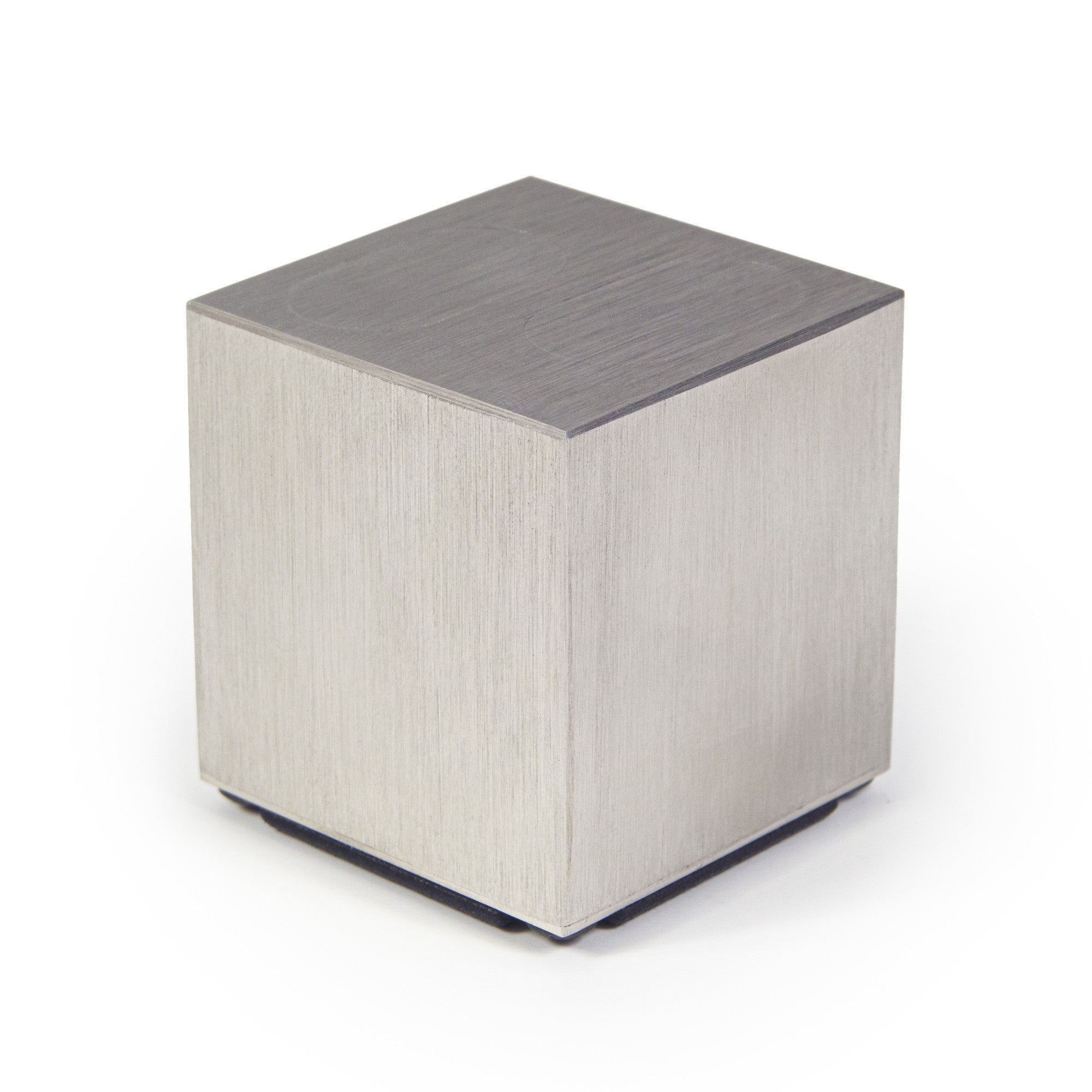 MetMo cube stainless steel, precision desk toy