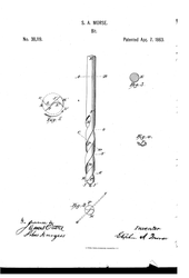 Twist drill bit patent