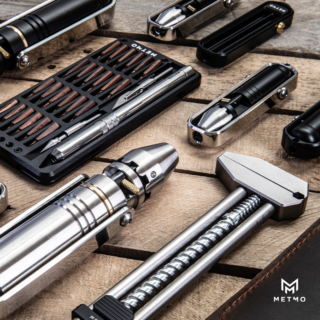 Metmo Screwdriver Mod MetMo Pocket Driver Black Aerospace Alumiunium