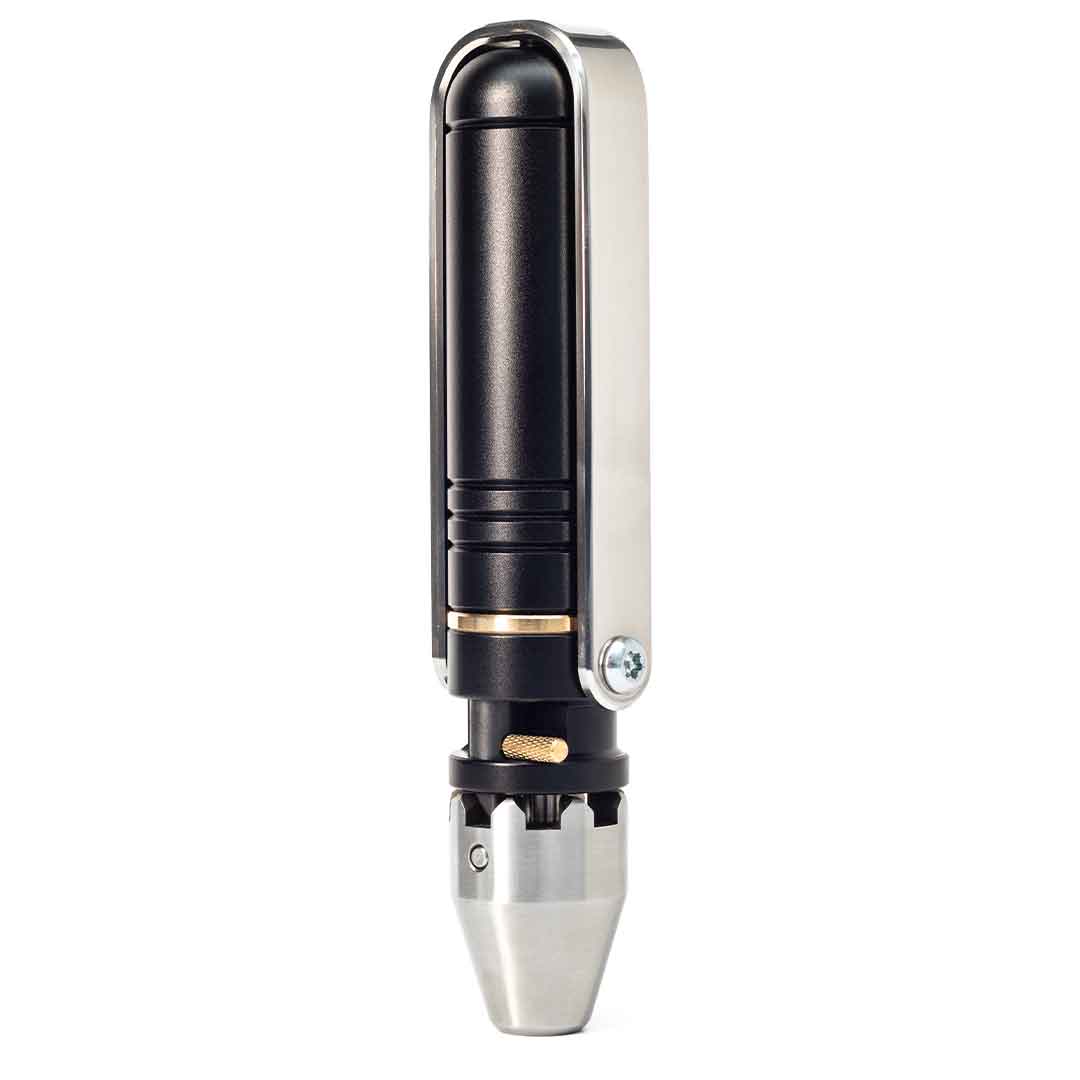 MetMo Black Aluminium Driver, with steel Chuck and handle.