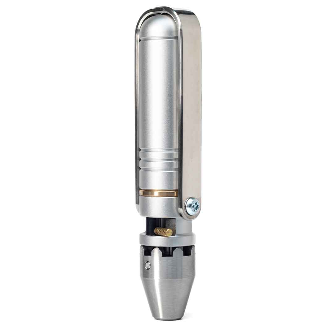 MetMo Silver Aluminium Driver, with steel Chuck and handle.