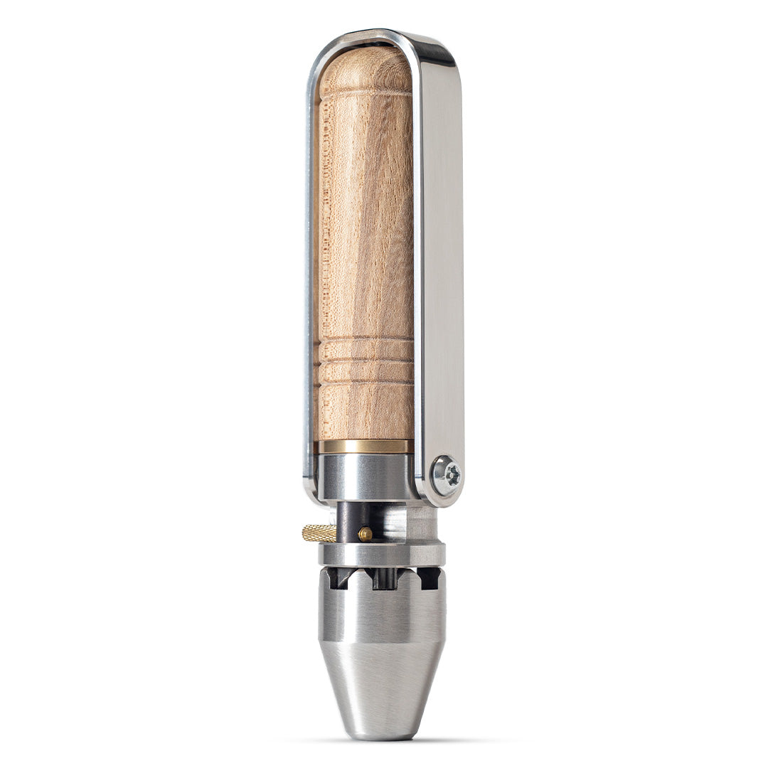 MetMo Driver With Wood handle On white background 