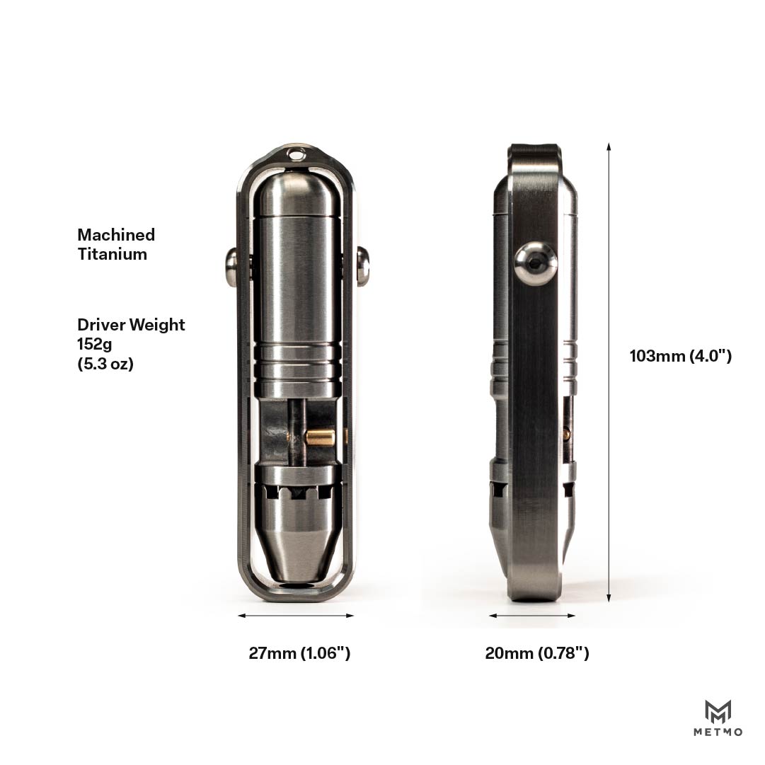MetMo Titanium Pocket Driver