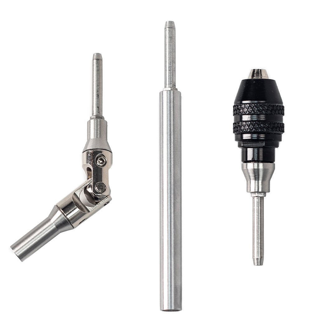 All three tools from the MetMo Multi Drive Adaptor Set.