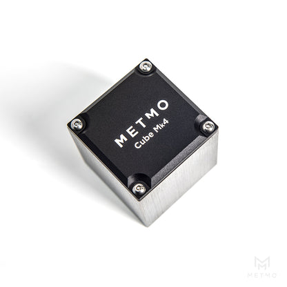 MetMo Cube base plate with etched logo