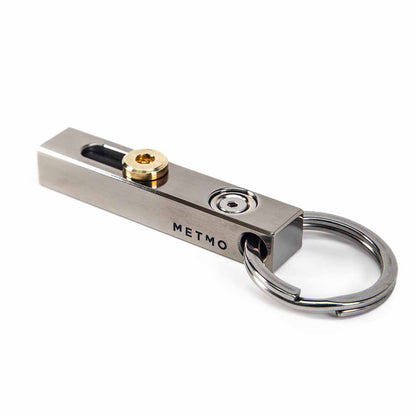 MetMo Edge In Titanium On white background from back 