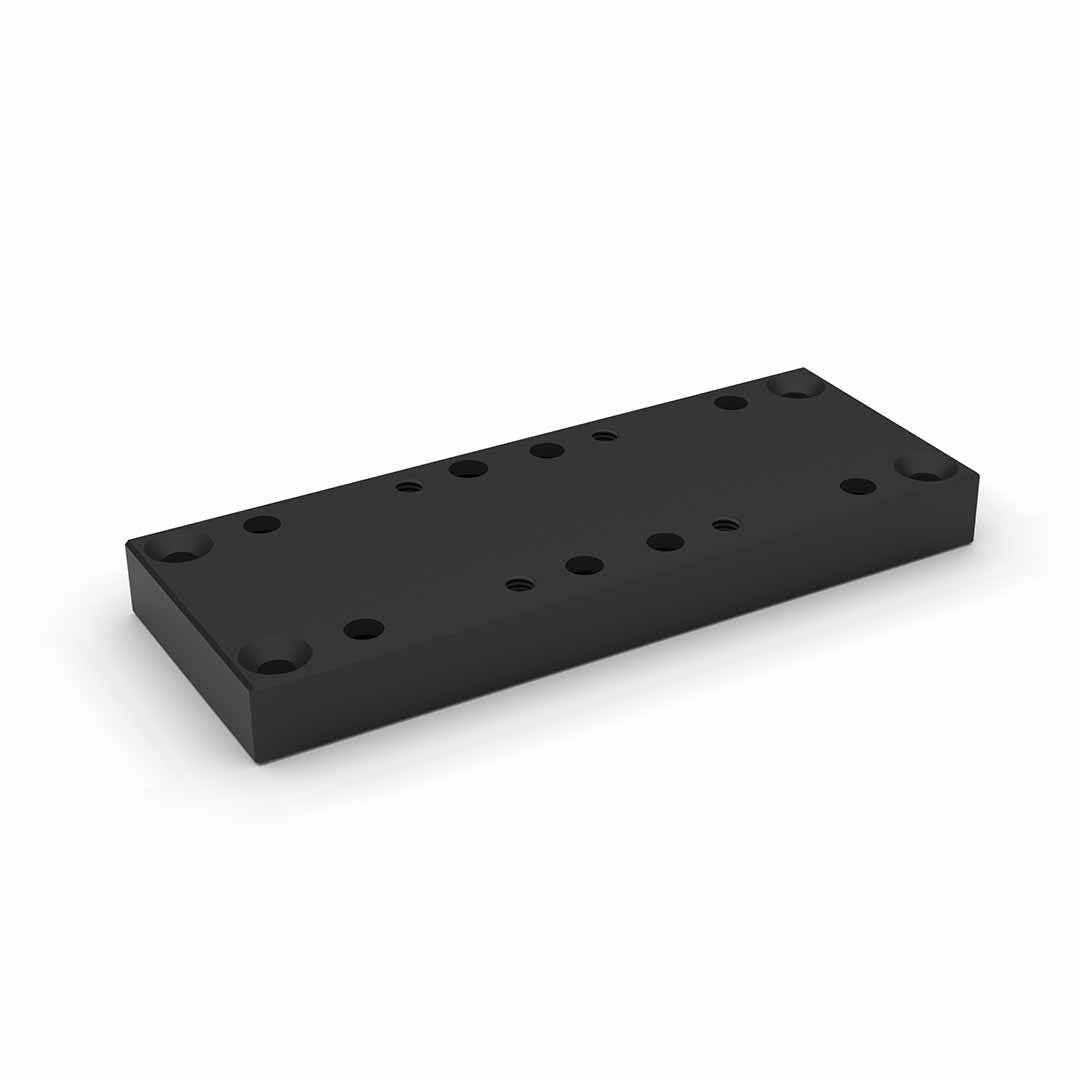 Dual Vise Adaptor Plate For MetMo Fractal Vise