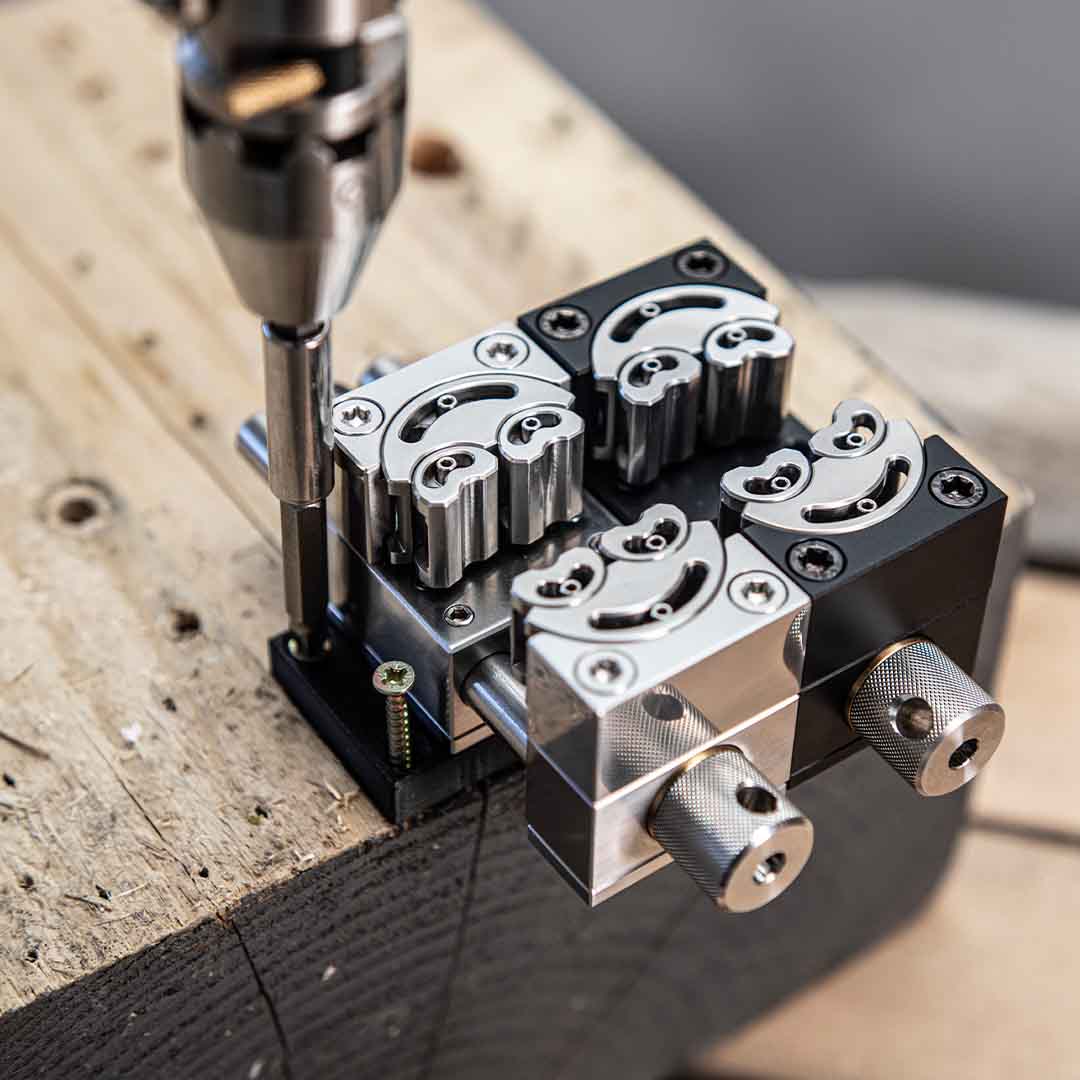 Tool - Dual Vise Adaptor Plate For Fractal Vise