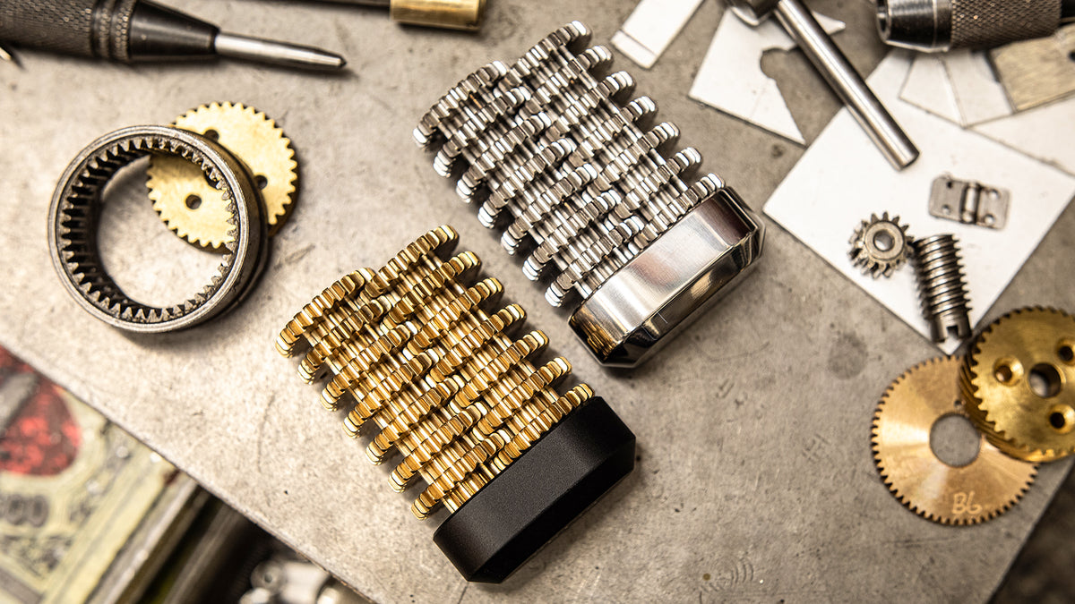 Gear Train Rattle Gear Train Fidget Toy - MetMo