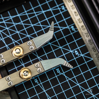 Angled Reverse Grip Jaws - Stainless Steel