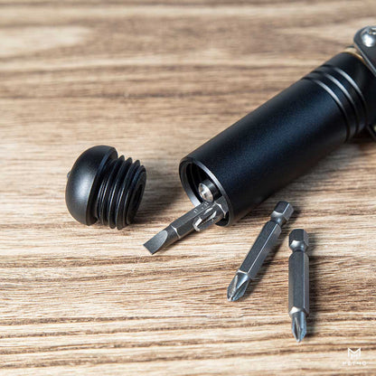 Tool - MetMo Black Steel Driver Bit handle
