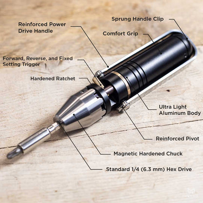 MetMo Black Aluminium Driver