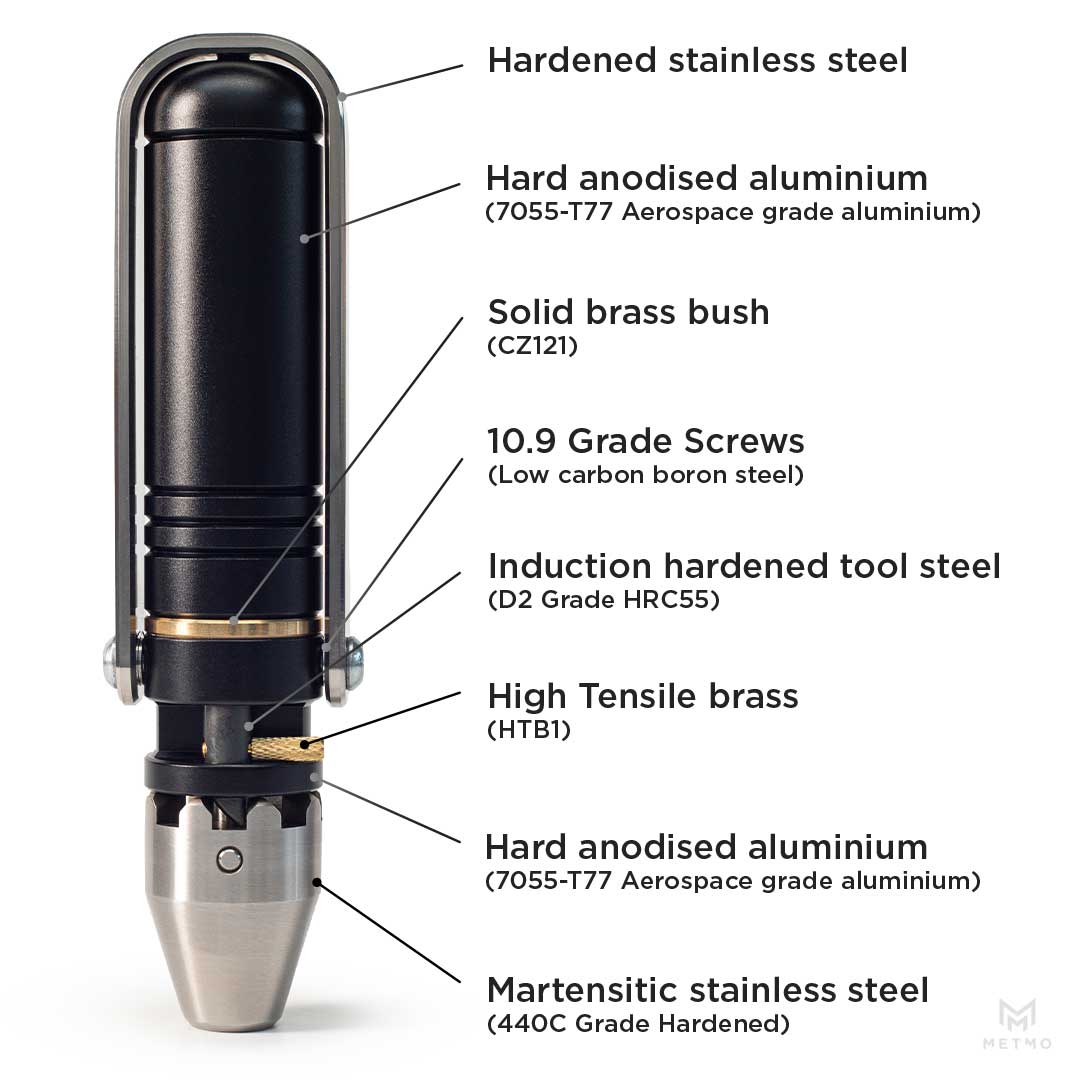 MetMo Black Aluminium Driver