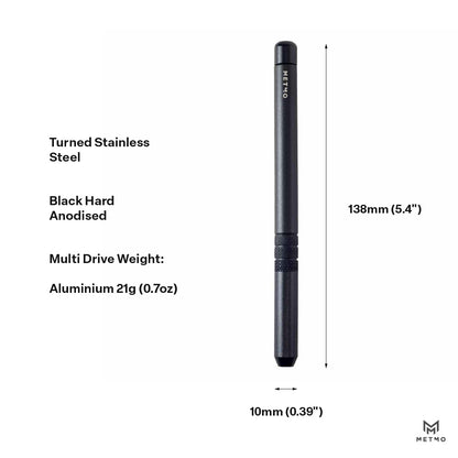MetMo Multi Drive Black dimentions