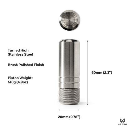 Stainless Steel Piston Dimensions 