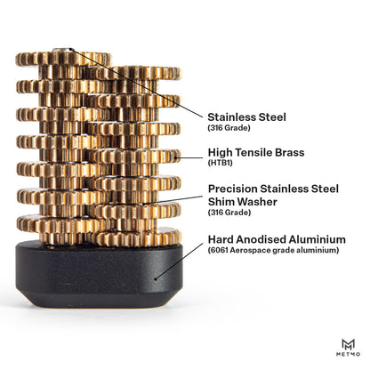 MetMo Brass Gear Train
