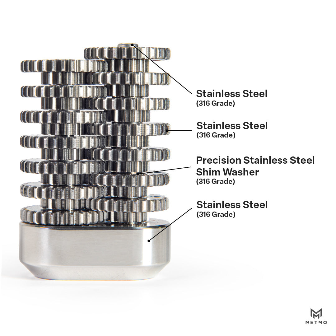 MetMo Stainless Steel Gear Train