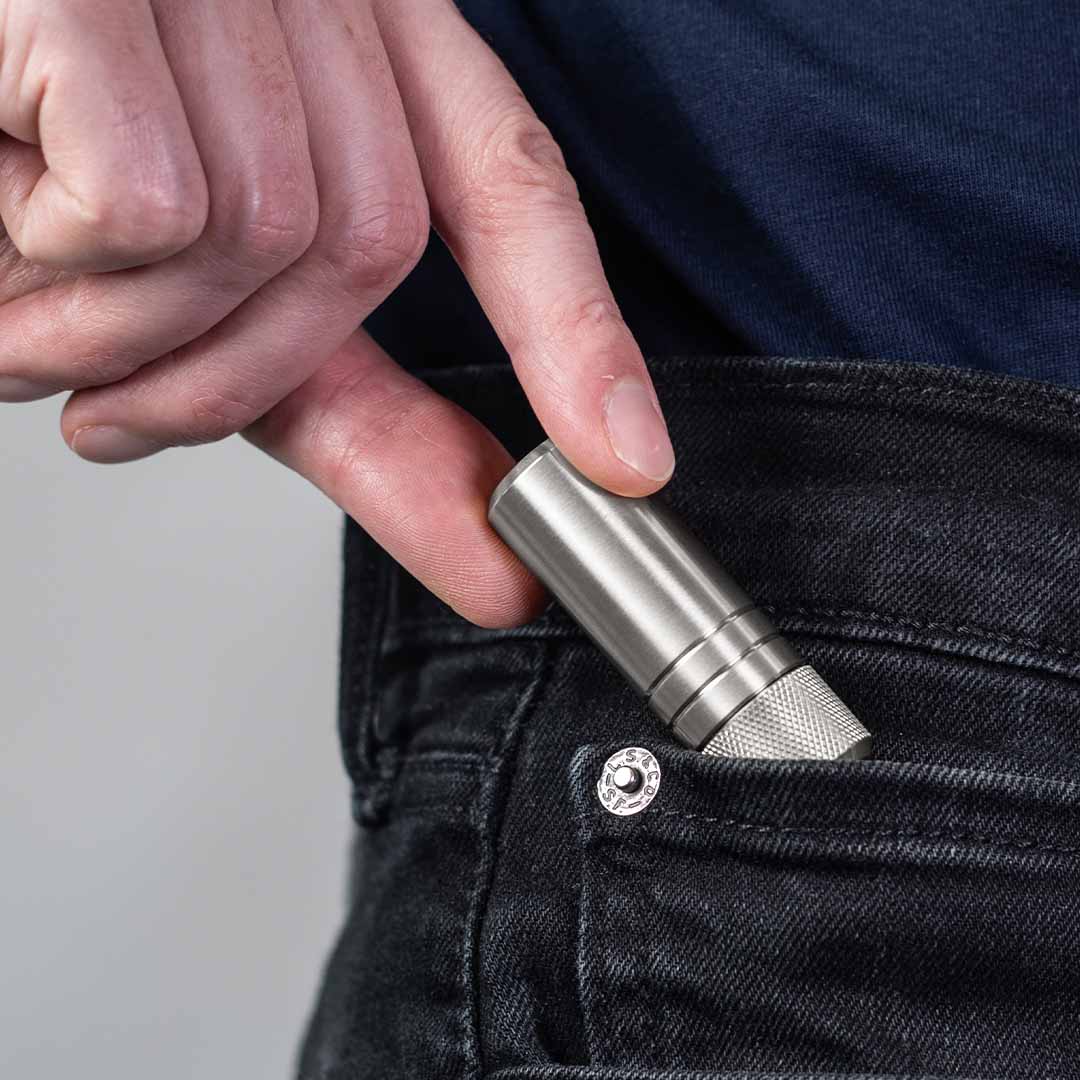 MetMo Stainless Steel Piston in pocket