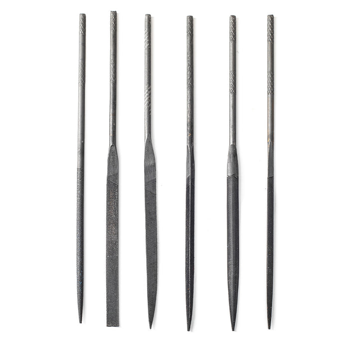 Precision File Set Needle Files for Metal | 6x Hardened Precision Files Set – MetMo