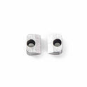 Close up of spare blade cutters for pocket grip on white background