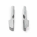 Close up of plier jaw for pocket grip on white background