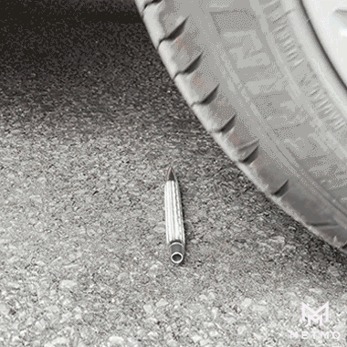 Running over the MetMo Pen with a car, and it still works