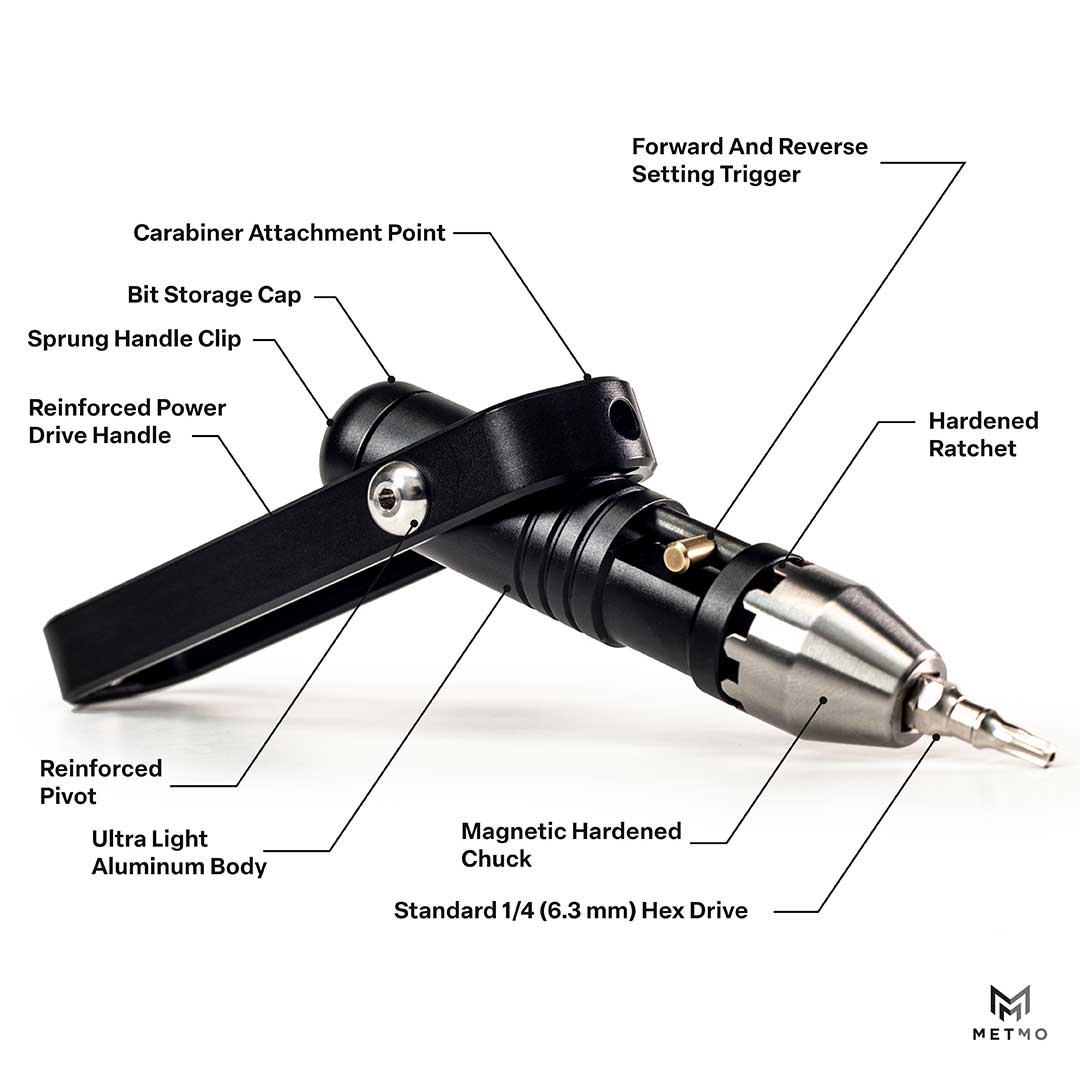 Tool - MetMo Black Pocket Driver