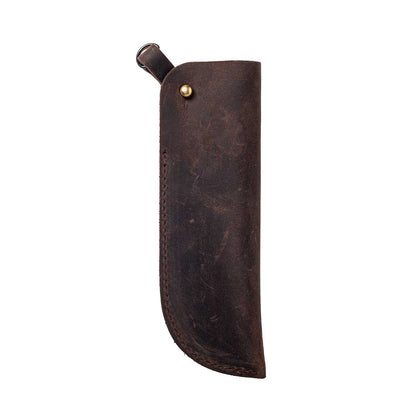 MetMo leather pouch with solid metal fittings for use with Pocket Driver or the Magnetic Bit Case.