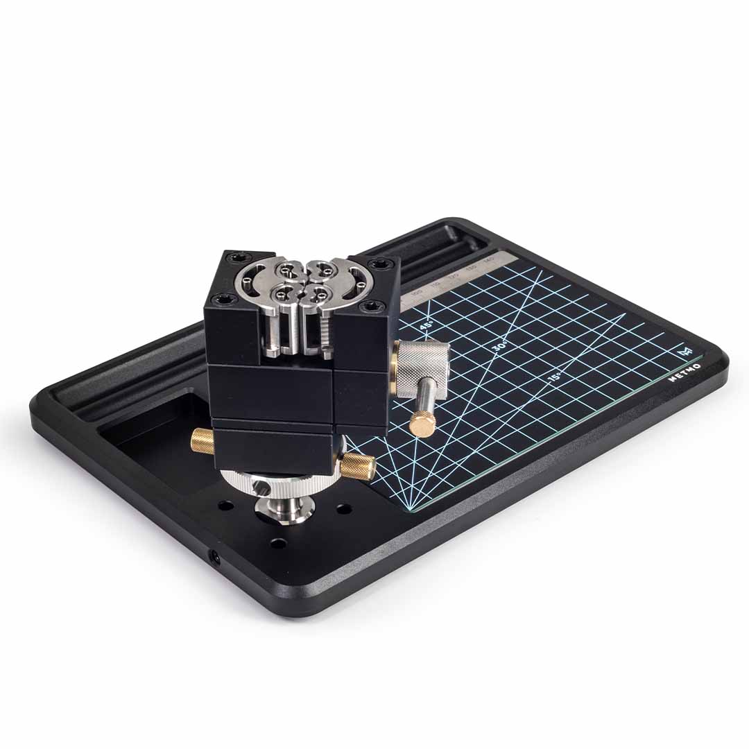 The Workstation for Fractal Vise laid out on a desk