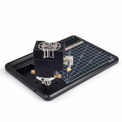 The Workstation for Fractal Vise laid out on a desk