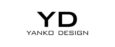 Yanko Design logo on a white background