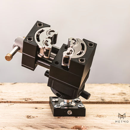 fractal vise mounted onto ball joint addon in angled position image