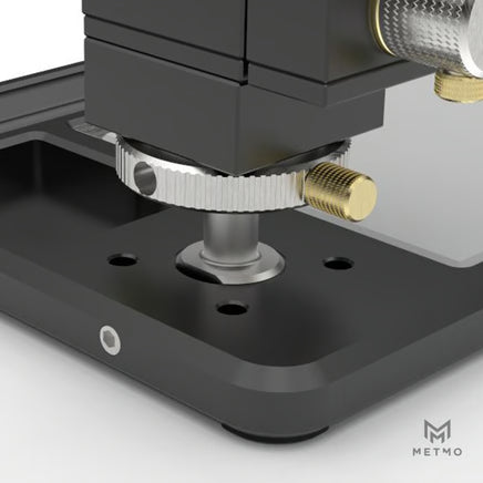 MetMo fractal vise desktop workstation with ball joint attachment side view image