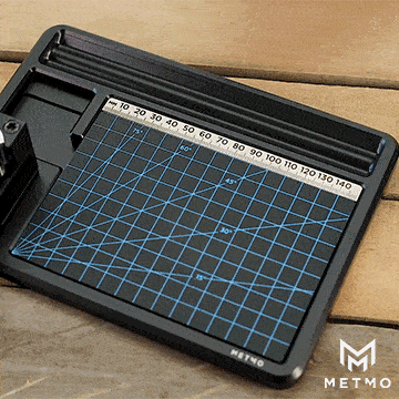 desktop workstation rule gif showing metric and imperial measurements by flipping ruler