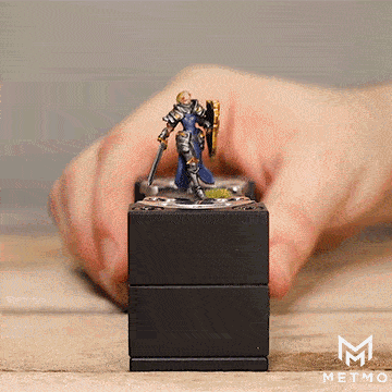 fractal vice holding figurine gif showing vice stood in various orientations