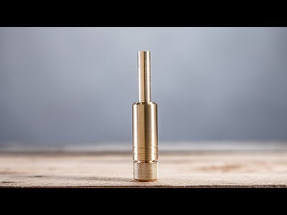MetMo Piston Video showing different fidgeting capabilities and textured brass material