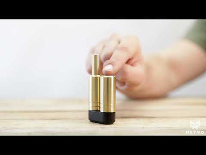MetMo dual piston video showing different fidget options and bouncing motion